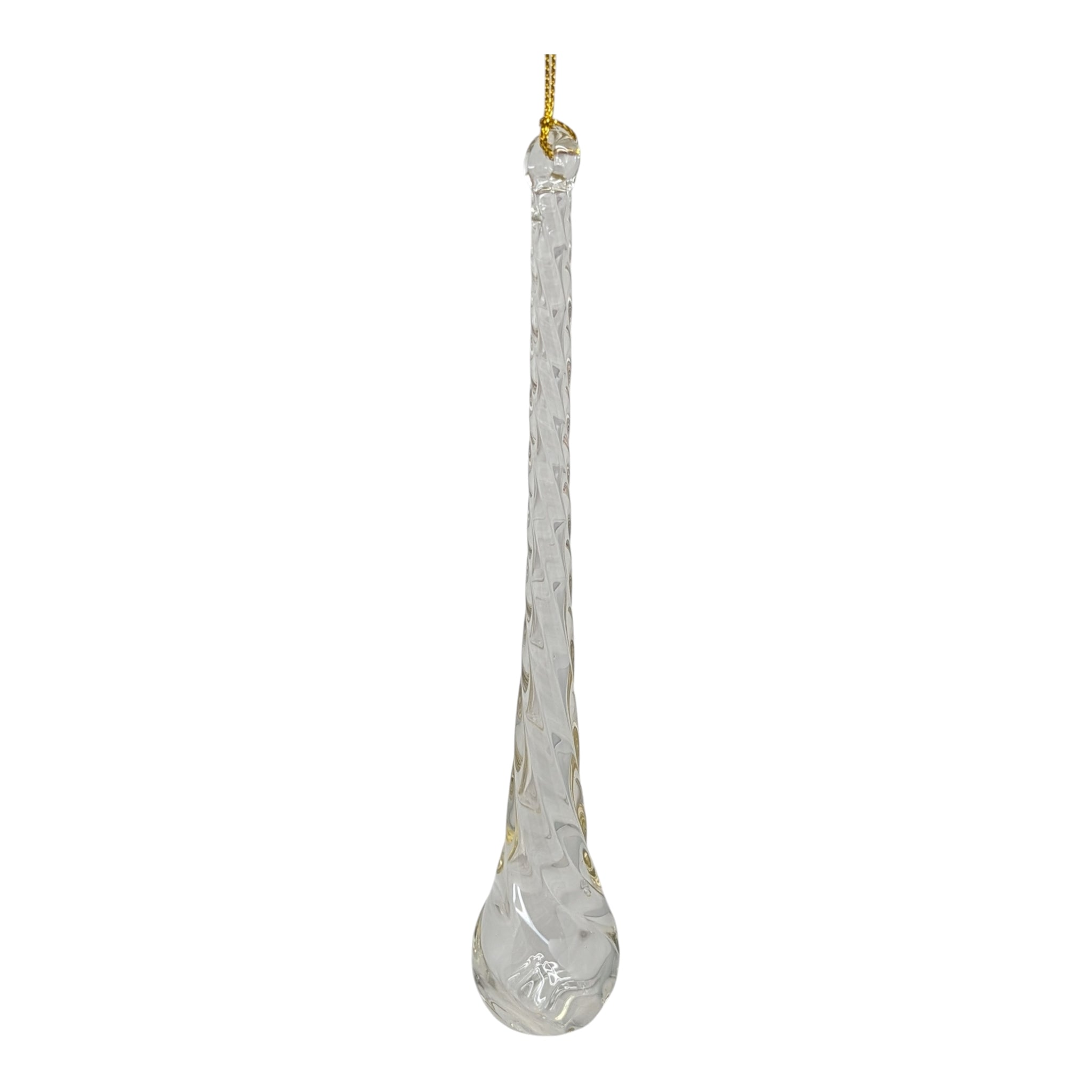 Crystalline Teardrop Icicle