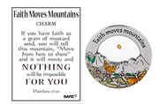Faith Moves Mountains Charm - A Symbol of Empowering Belief