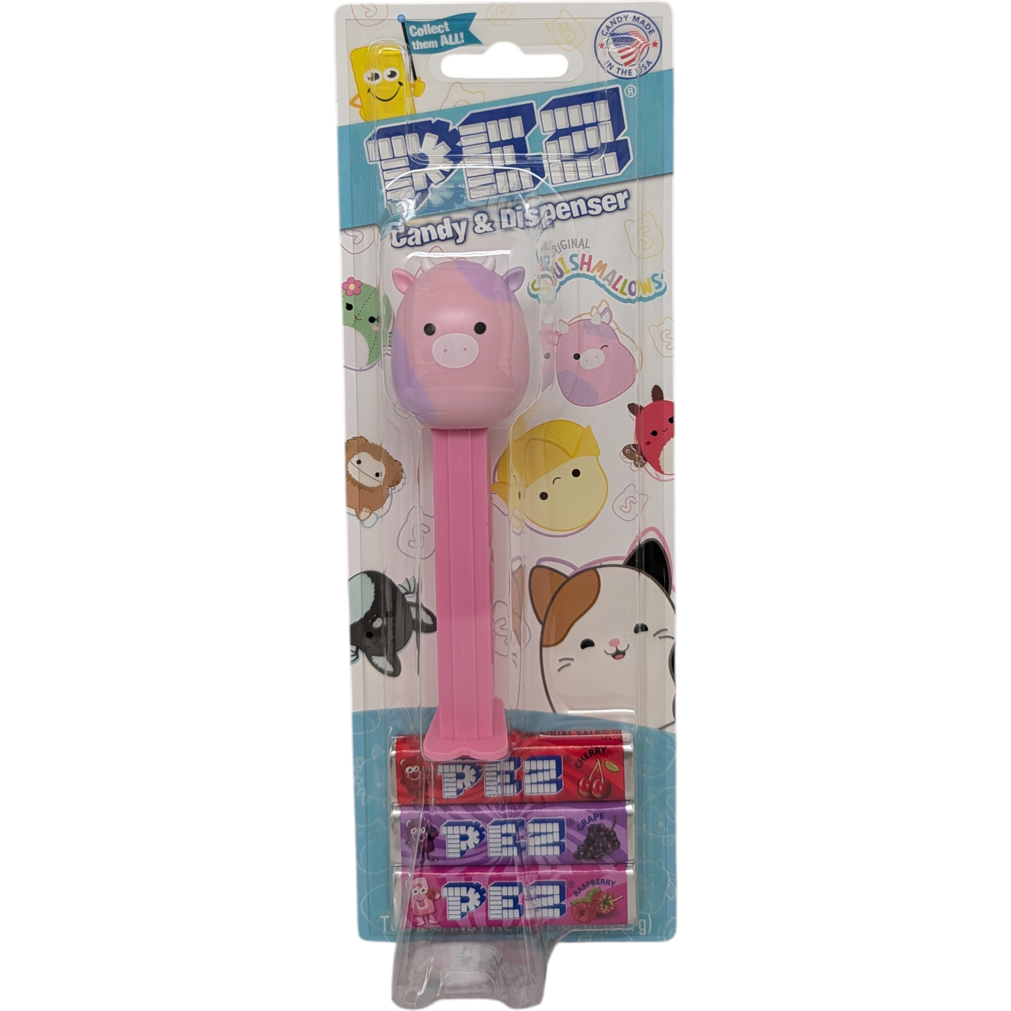 Pez Candy Dispenser - Squishmallows - Patty