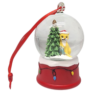 Charming Kitty Snow Globe Ornament - Ginger Cat