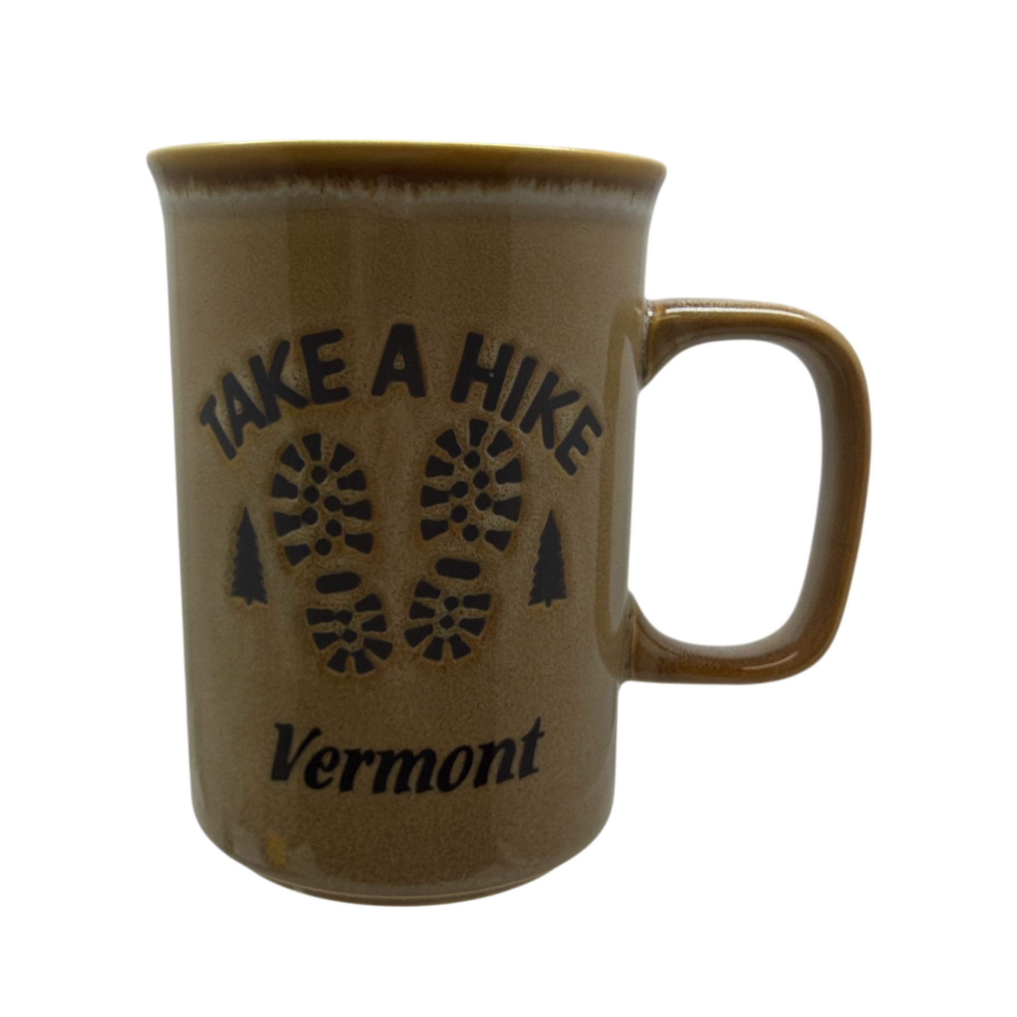 Take a Hike - Vermont - Drip Glaze Mug - Earth