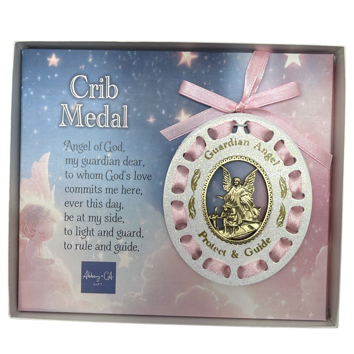 Baby Girl Crib Medal