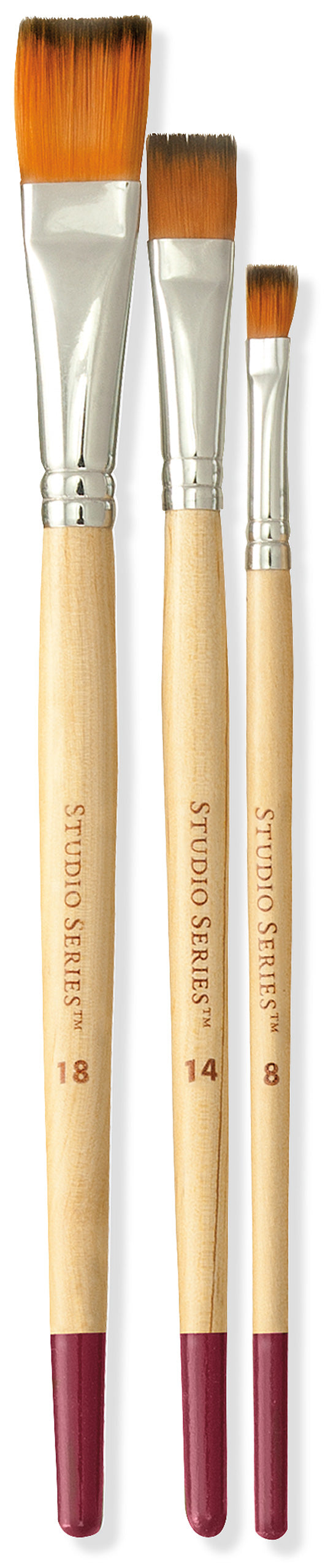 Art Center Artist's Brush Set of 12 Nylon Bristles by Homeportonline