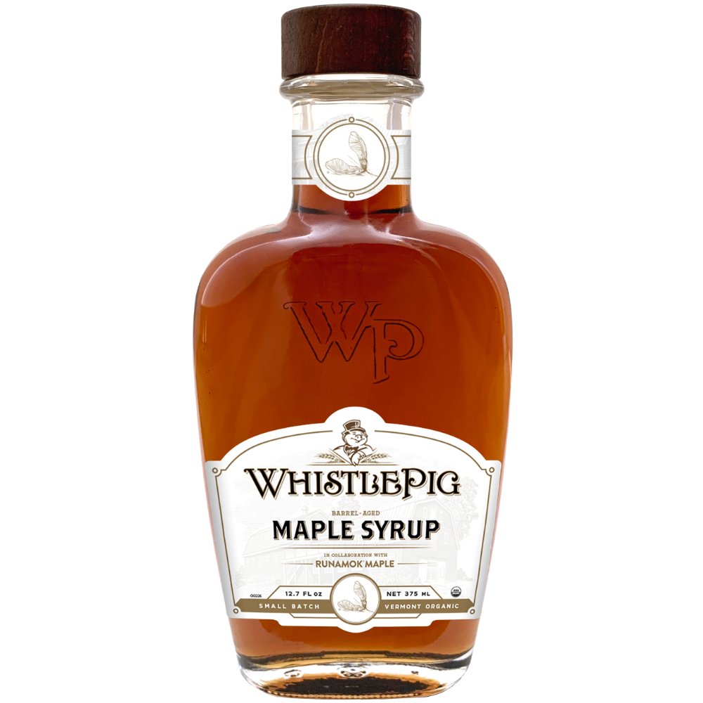 WhistlePig Rye Whiskey Barrel-Aged Maple Syrup - Runamok Maple