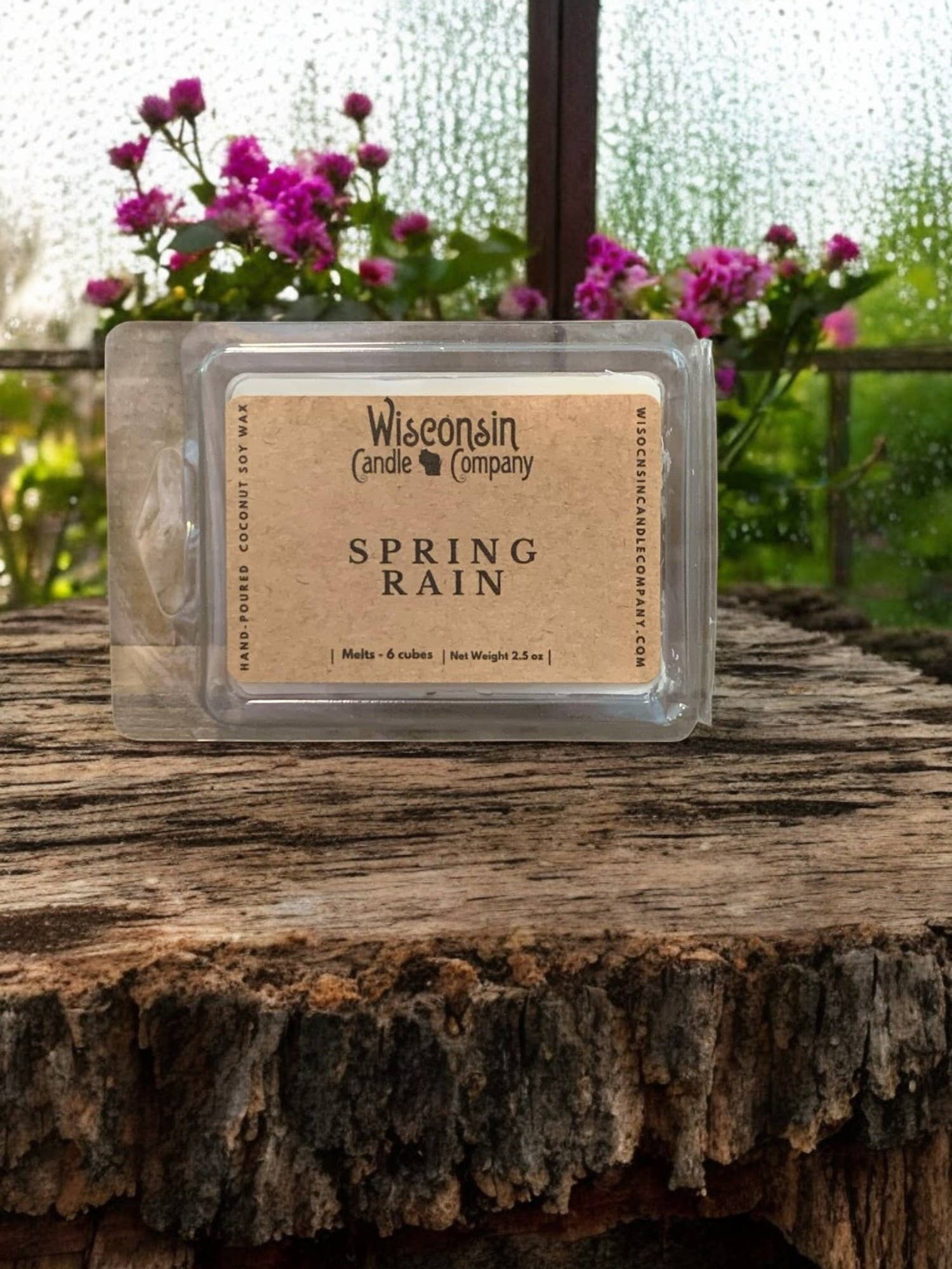 Wisconsin Candle Company - Spring Rain - Spring / Summer Seasonal: 8 oz jar by SidePony Boutique