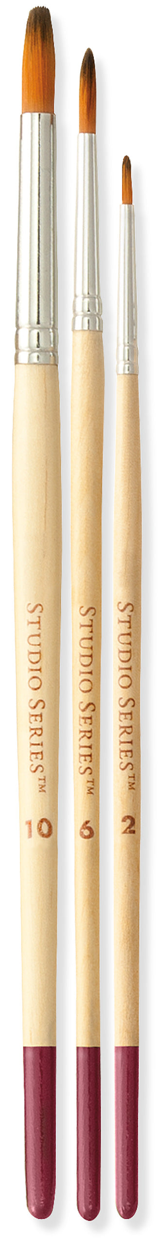 Art Center Artist's Brush Set of 12 Nylon Bristles by Homeportonline