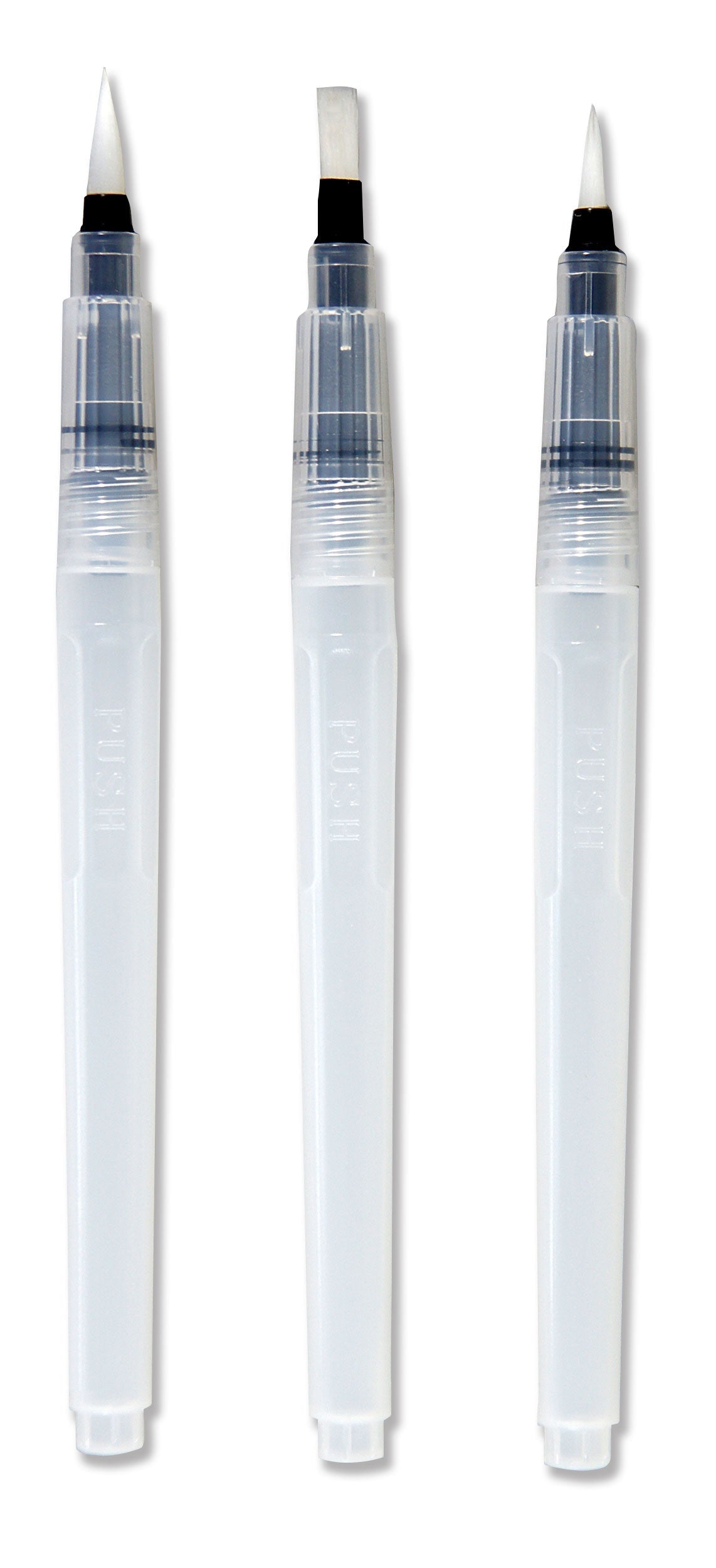 Art Center Aqua Brush Set Of 3 by Homeportonline