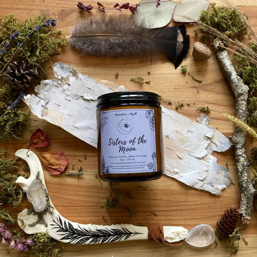 Sisters of the Moon, 100% Soy Wax Scented Candle