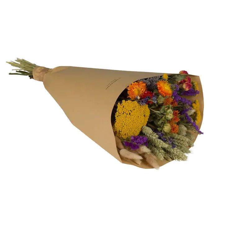Dried Flowers - Field Bouquet - Orange