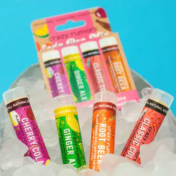 4 Pack Lip Balm by Crazy Rumors