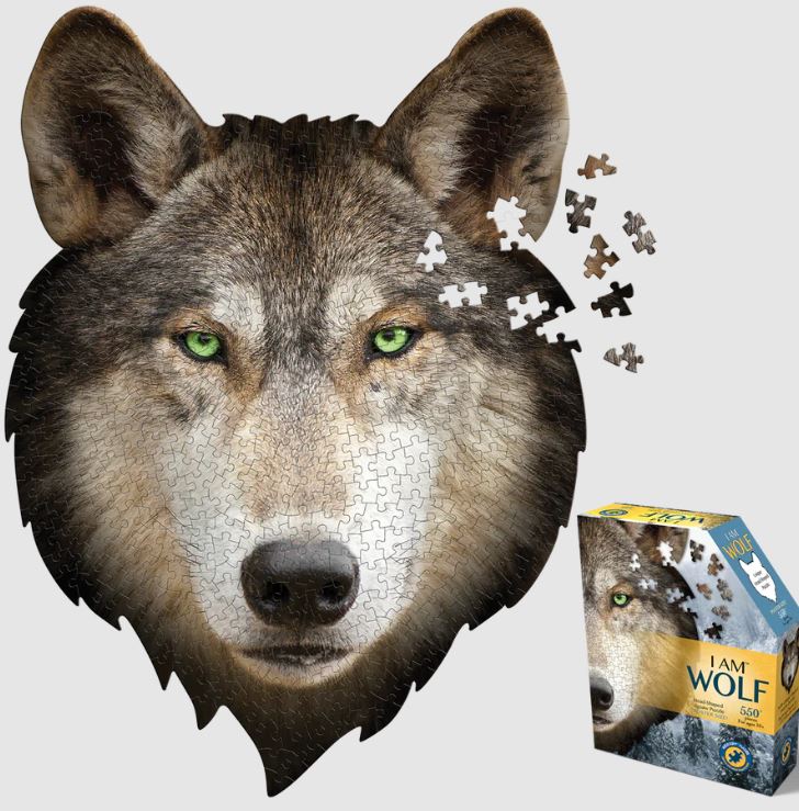 Puzzle 550 Piece I am Wolf by Homeportonline
