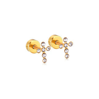 Linny Co Screw Back Stud Earrings