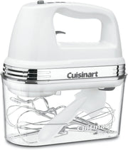 Electric Hand Mixer - 9-Speed Mixer w/Storage Case 220watts White by Homeportonline