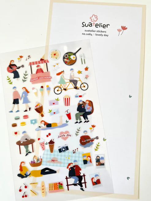 Stickers Lovely Day by Homeportonline