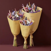 Dried Flowers - Field Bouquet - Purple Glow