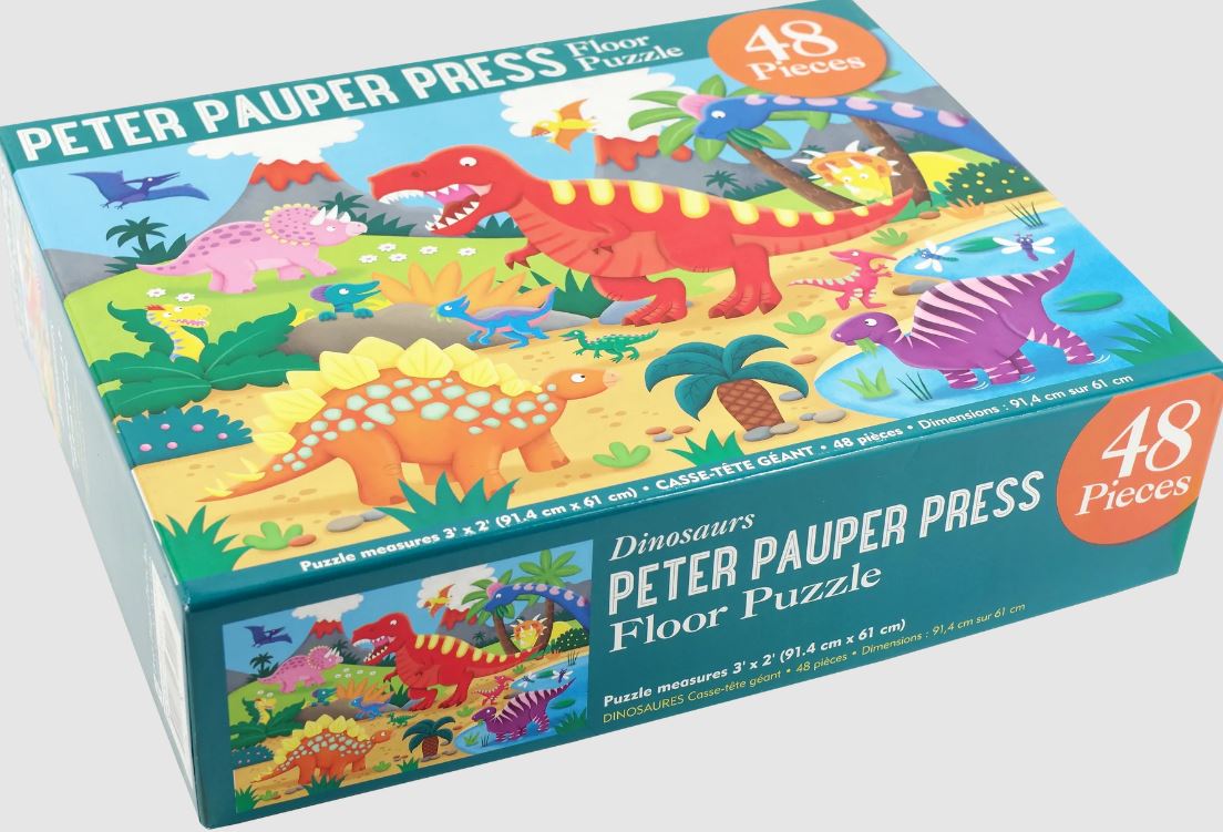 Puzzle Kid's Floor 48 Piece Dinosaurs by Homeportonline