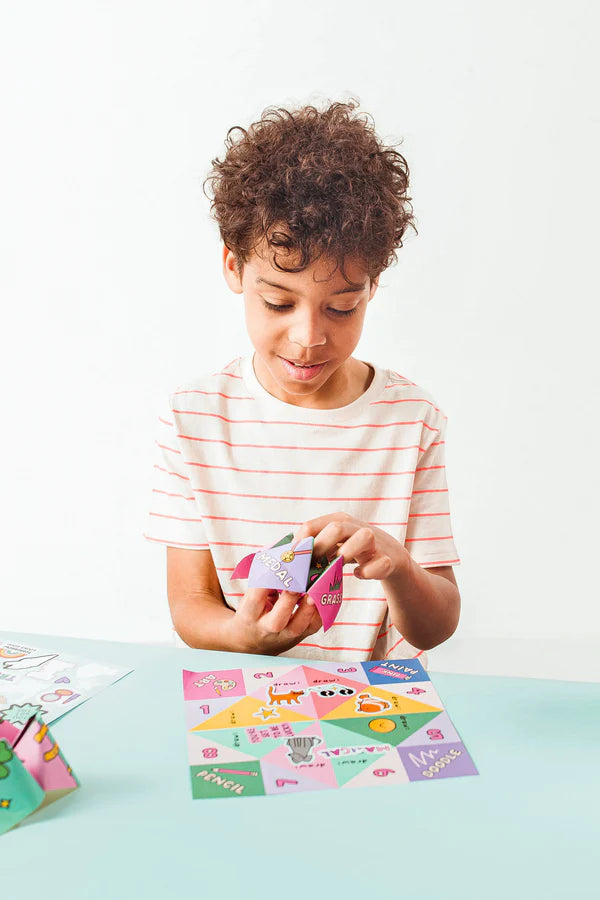Paper Activity Kit D.I.Y. Fortune Tellers by Homeportonline