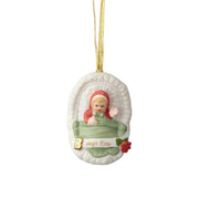 Growing Up Girl Ornament - Blonde Babies 1st