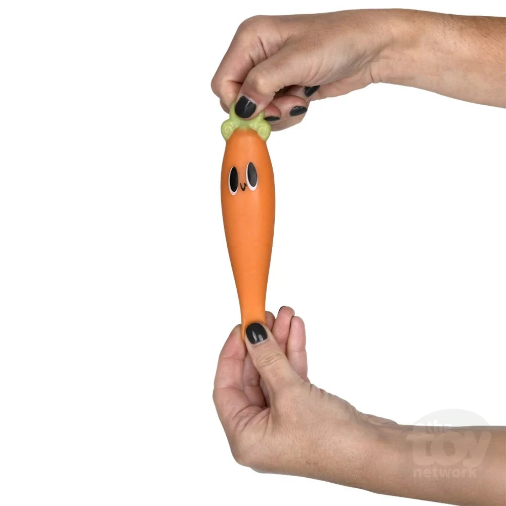 Easter Squish & Stretch Carrot 3.5" Sold Individually by Homeportonline