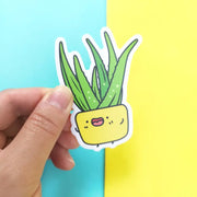 Aloe Vera Vinyl Sticker by Wild Lark