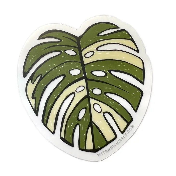 Sticker - Monstera Thai Constellation by Wild Lark