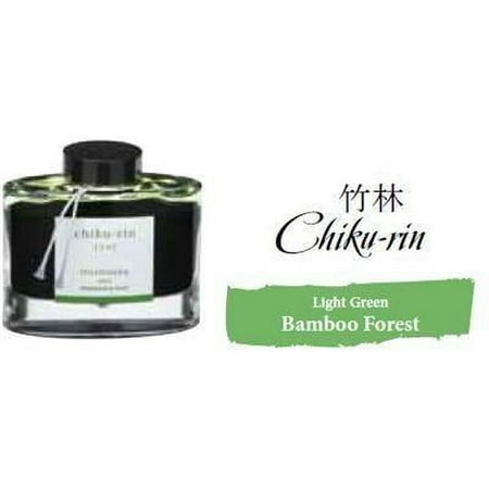 Pilot Iroshizuku Bottled Fountain Pen Ink  Chiku-rin  Bamboo Forest  Light Green (69222)