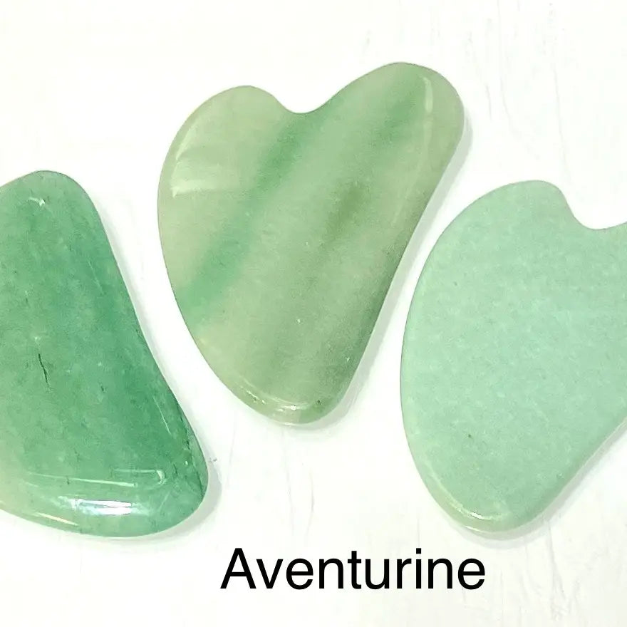 Natural Crystal Gua Sha Facial Massage Heart