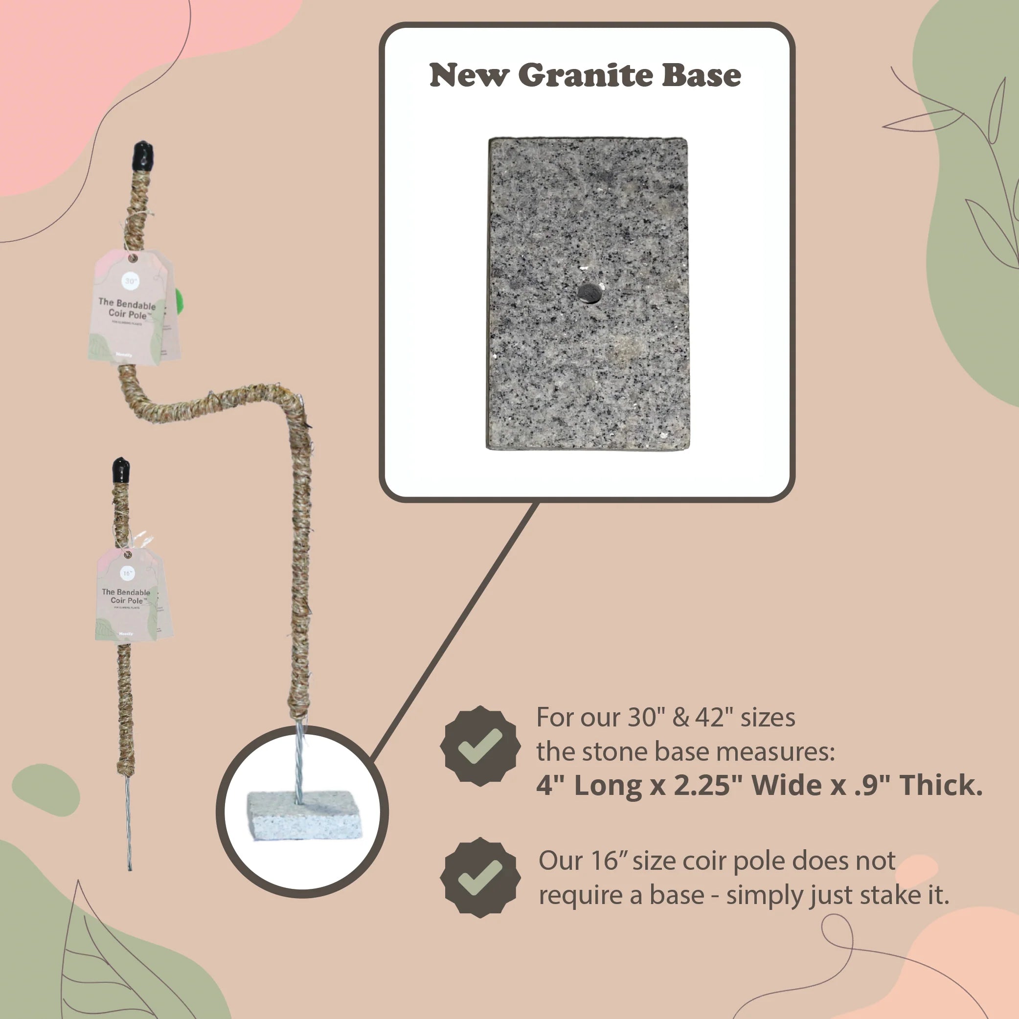 Bendable Coir Pole