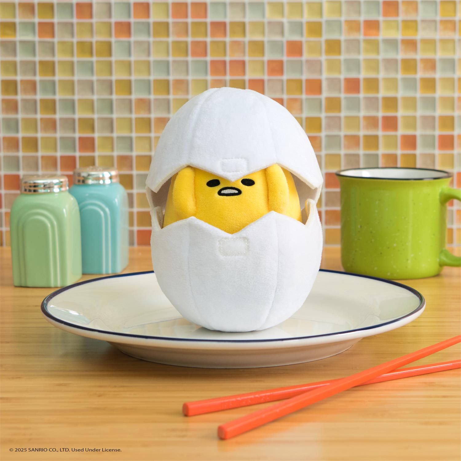 Plush Sanrio Gudetama Eggshell 5" by Homeportonline