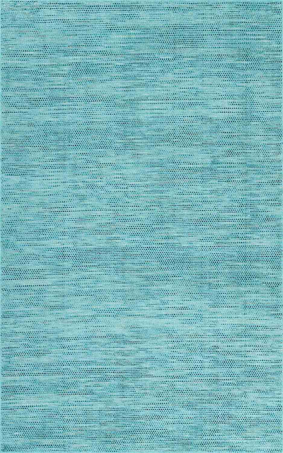 Zion Rug Teal 5' X 7'6" by Homeportonline
