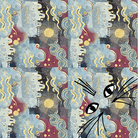 Art Origami 15cm x 15cm Rosina Wachtmeister Cats by Homeportonline