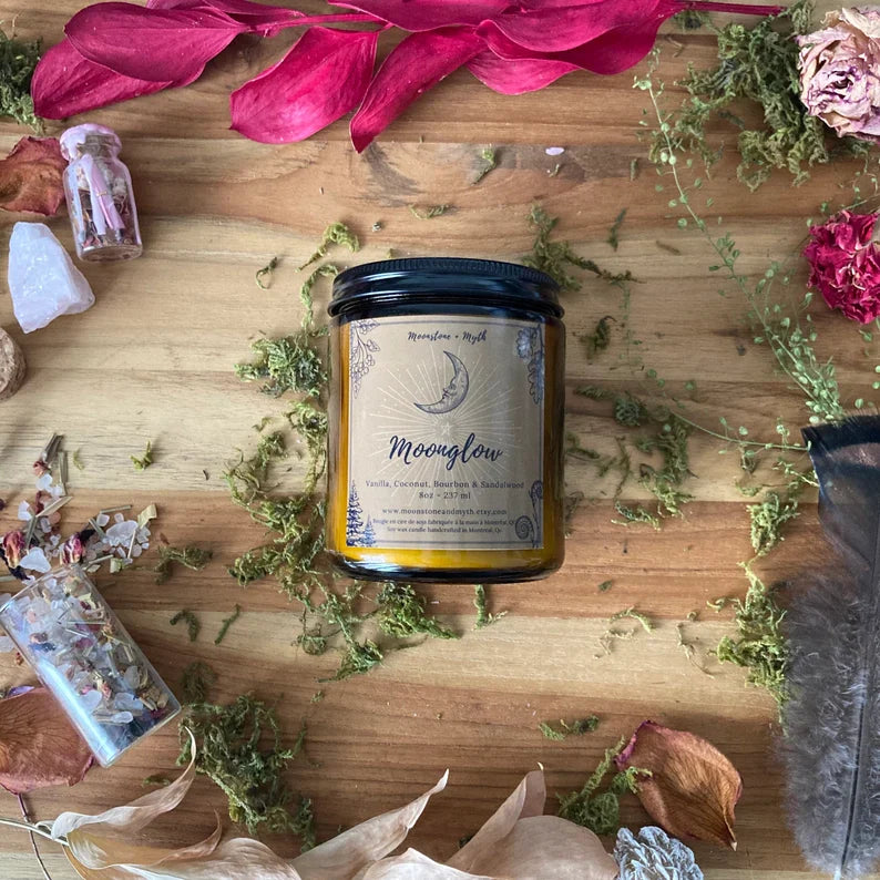 Moonglow, 100% Soy Wax Scented Candle
