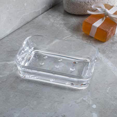 Soap Dish - Optiks Clear (Sold Individually) by Homeportonline