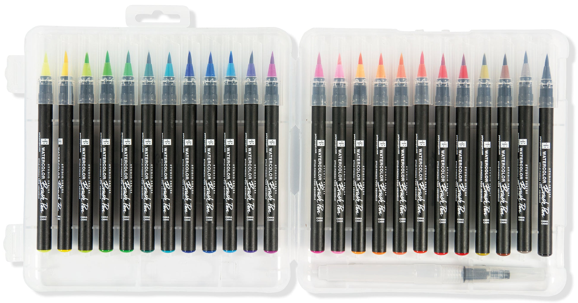 Art Center Brush Pens Watercolor 24 Colors by Homeportonline