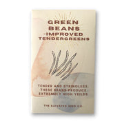 Green Beans Seeds- Improved Tendergreen by Wild Lark