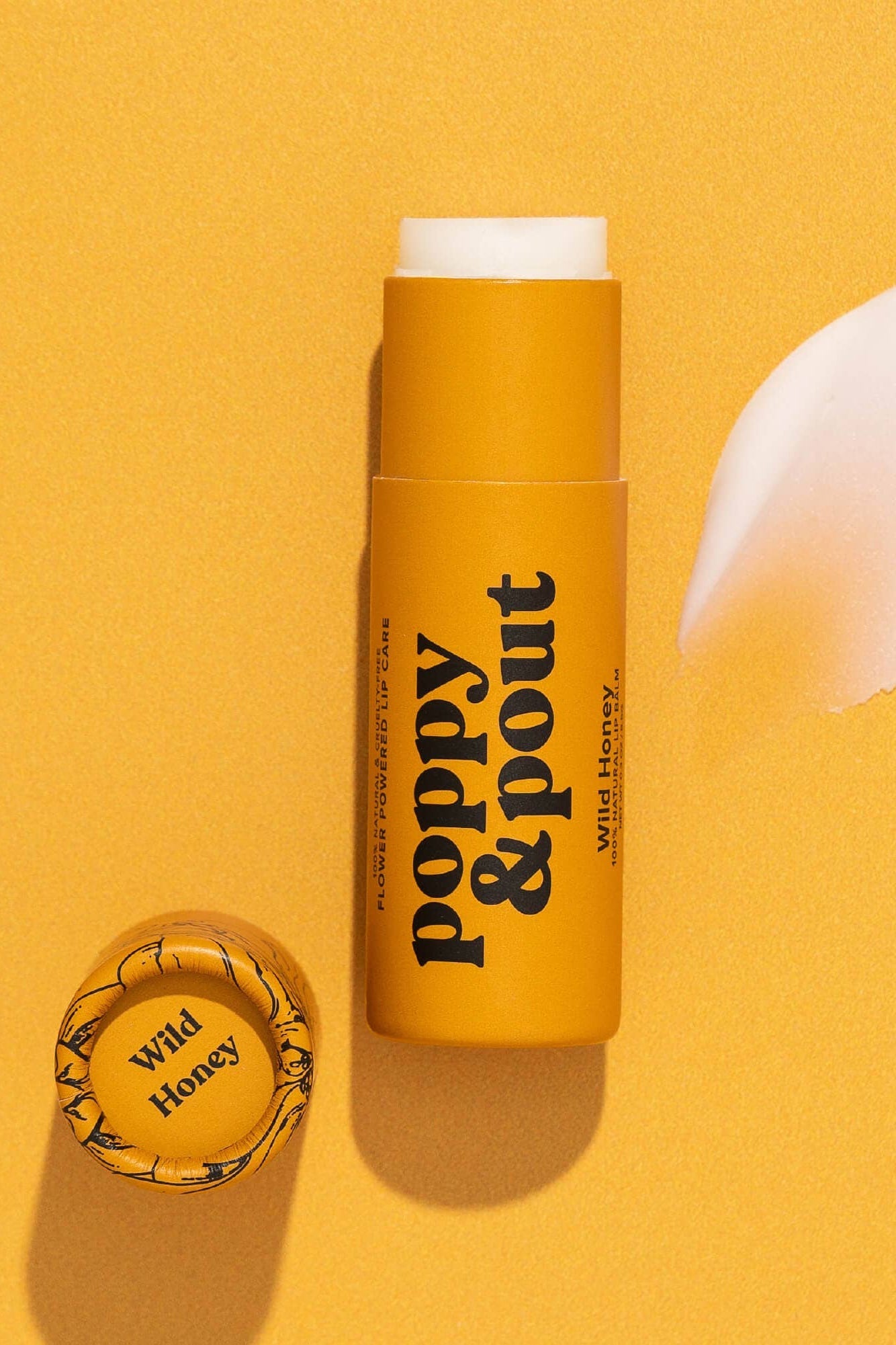 Poppy & Pout Lip Balm, Wild Honey by Dear Lucy
