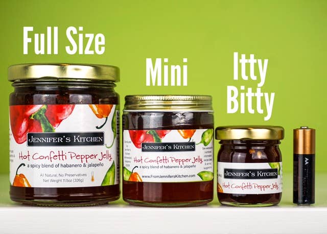 Jennifer's Kitchen - Hot Confetti Pepper Jelly - 11 oz by SidePony Boutique