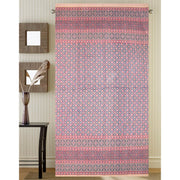 Window Panel Moroccan Foulard Salmon by Homeportonline