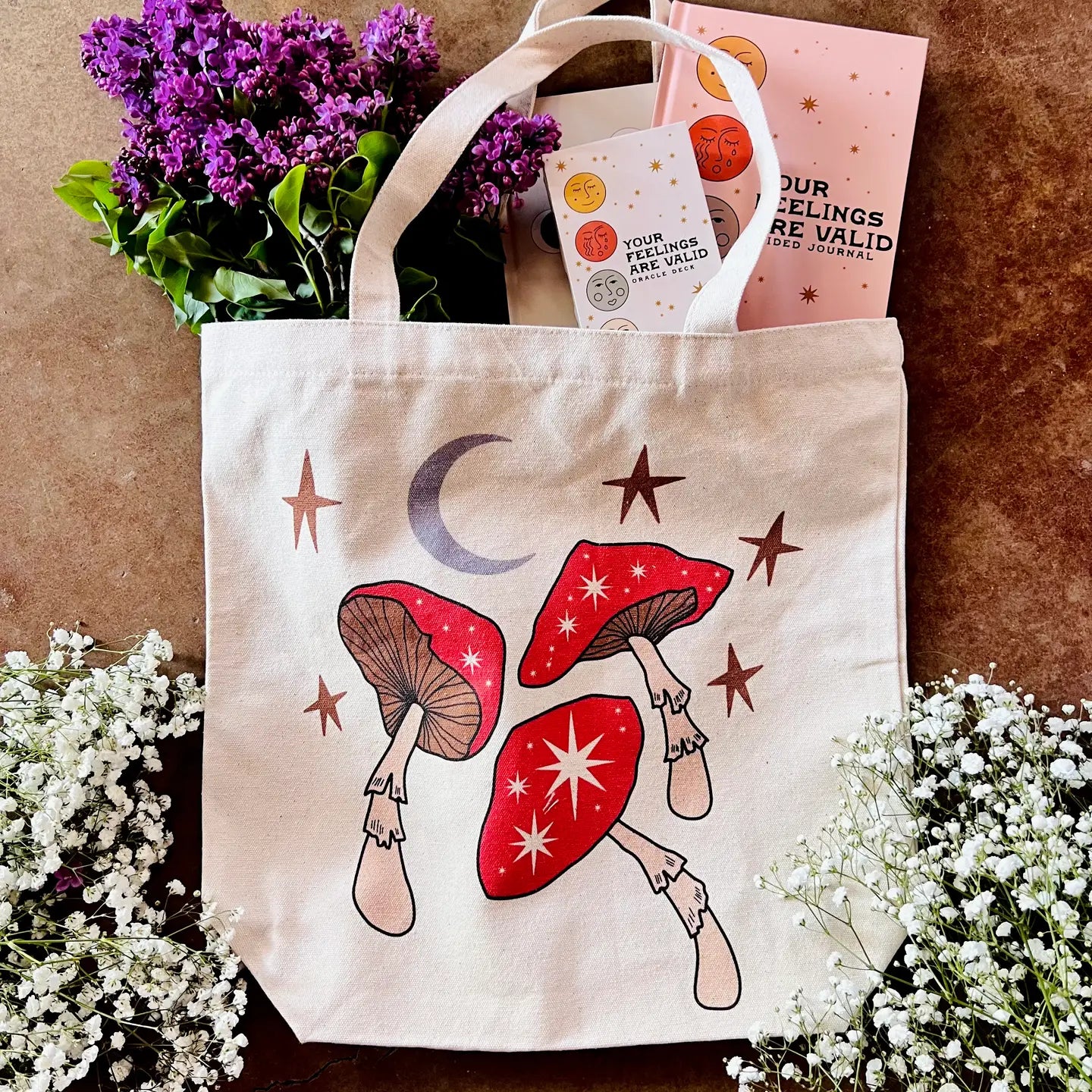The Dance - Mushroom Canvas Tote