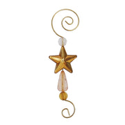 Set Of 6 Star Hooks - Pink Gem