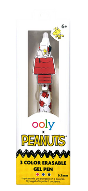 Ooly x Peanuts Gel Pen Erasable Three Color by Homeportonline