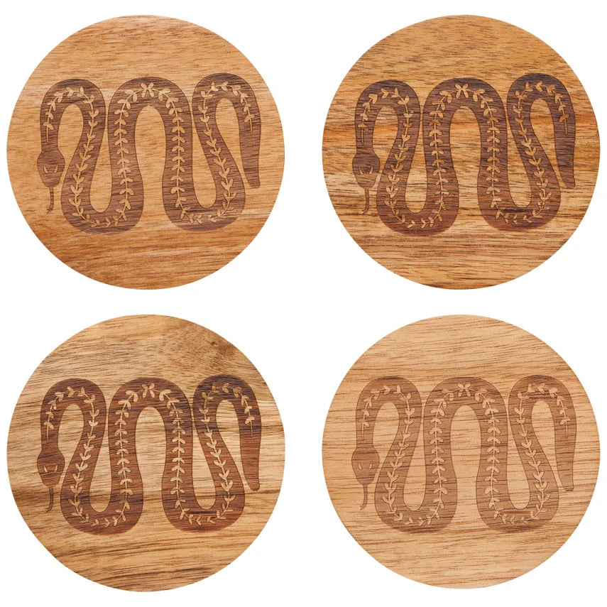 Engraved Coasters Set of 4