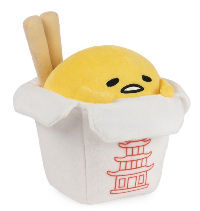 Plush Sanrio Gudetama Take Out 9.5" by Homeportonline