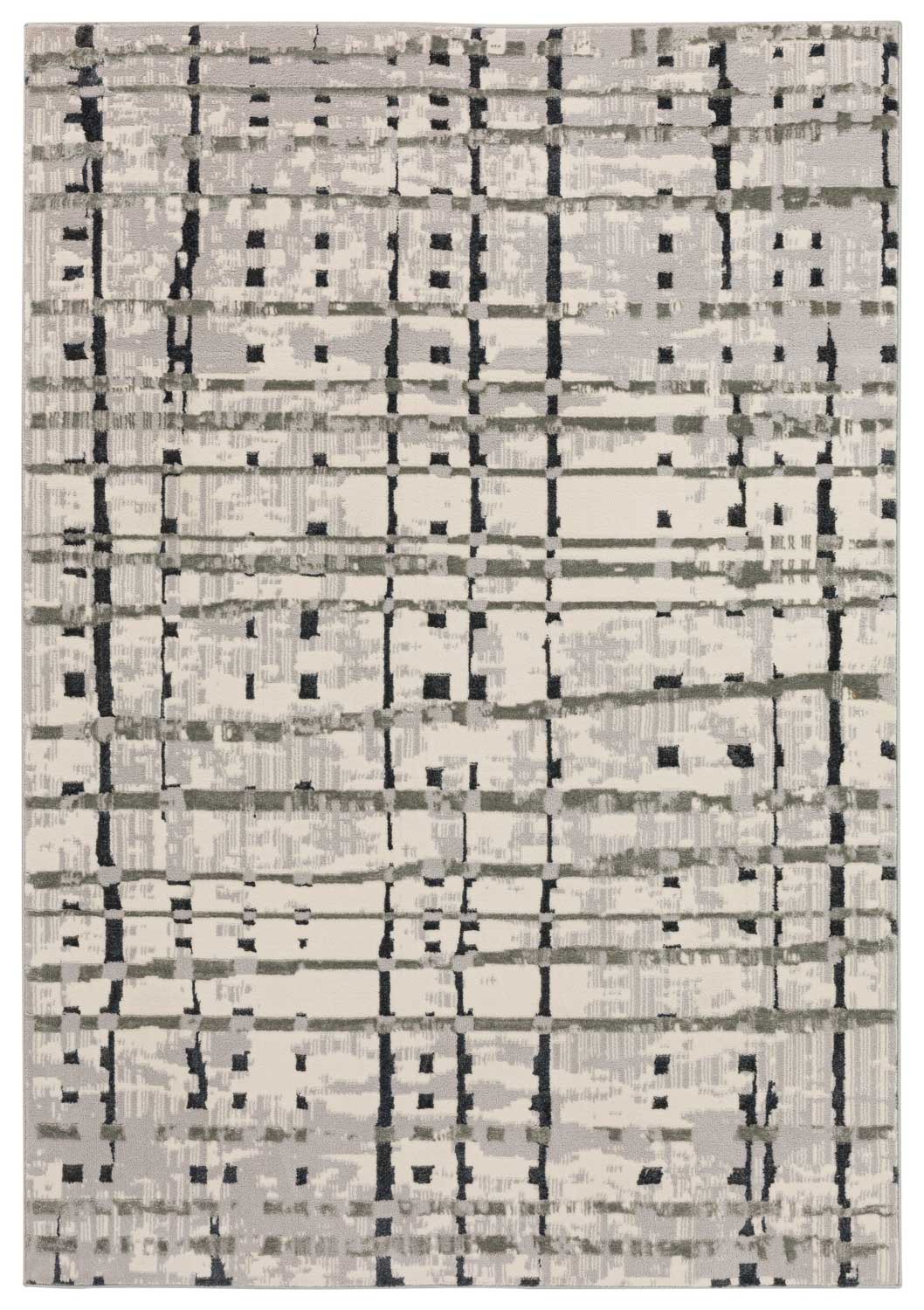 Karma Rug Grey 20"X30" by Homeportonline
