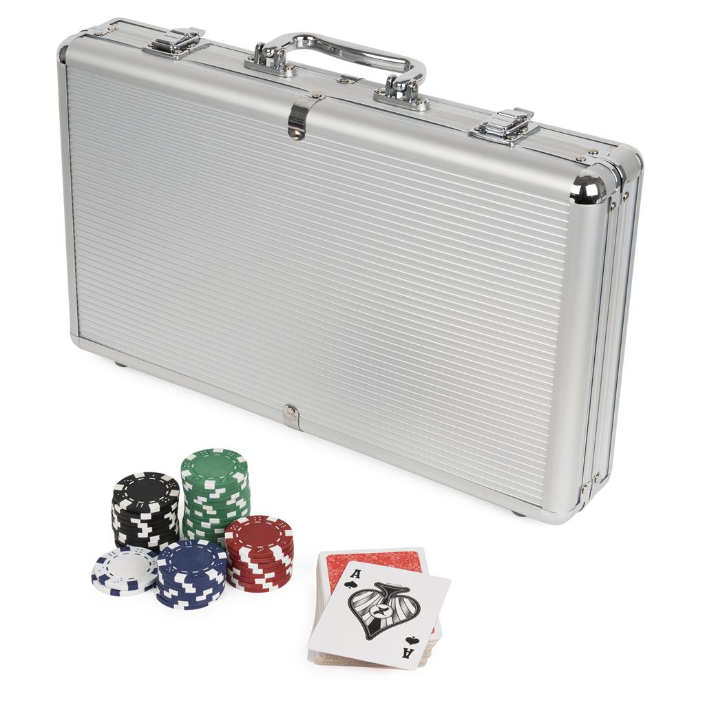 Poker Set Aluminum Attache Case 200pc by Homeportonline