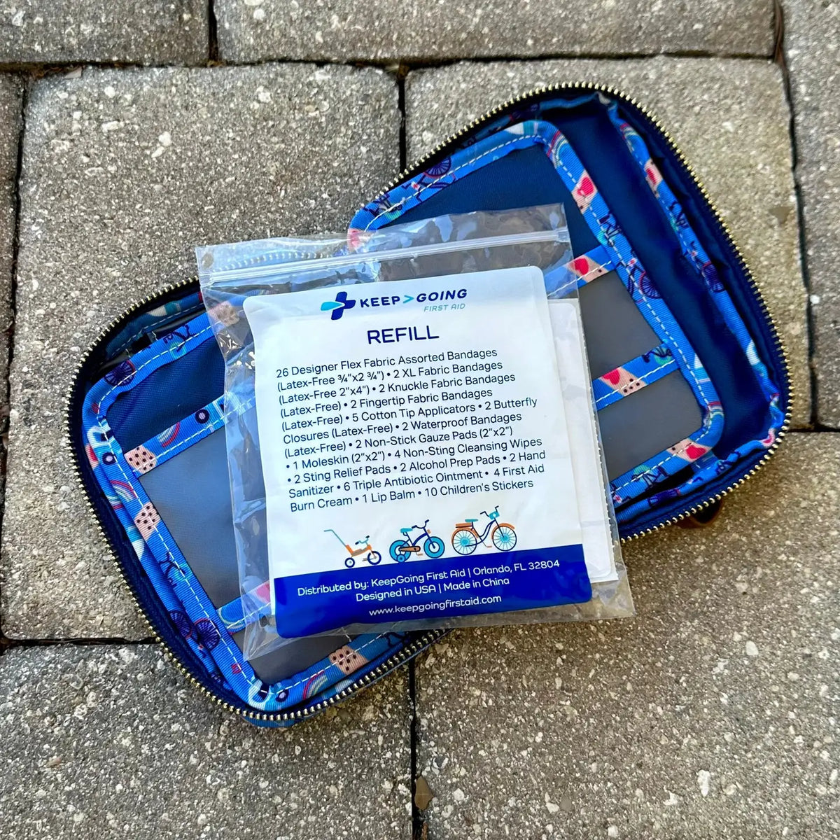First Aid GoKit Refill Pack (75 pieces)
