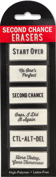 Art Center Eraser Second Chance High Polymer Latex Free Set of 6 by Homeportonline