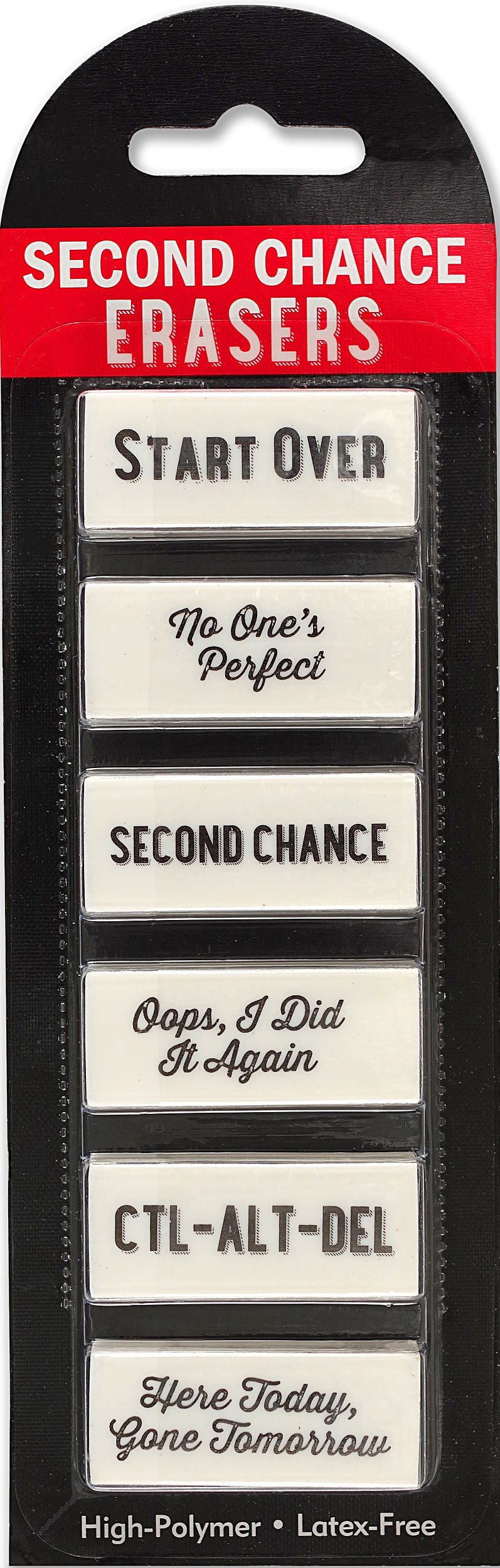Art Center Eraser Second Chance High Polymer Latex Free Set of 6 by Homeportonline