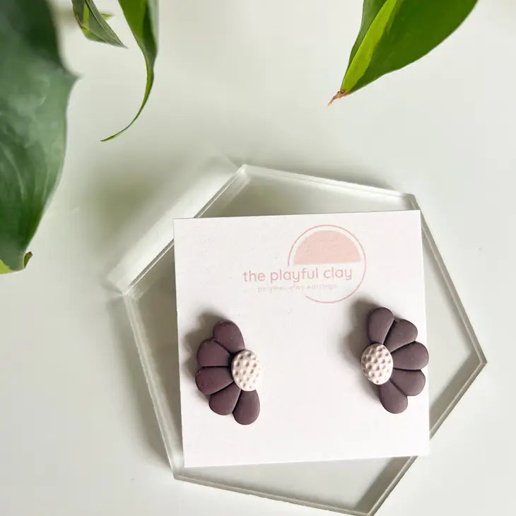 The Playful Clay Studs