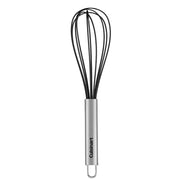 Kitchen Utensil Balloon Whisk Silicone Black 10in by Homeportonline